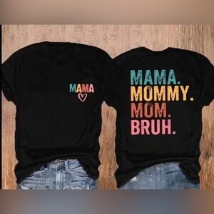 Women’s Short Sleeve T-Shirt Double Sided 100% Cotton